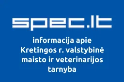Kretingos r. valstybinė maisto ir veterinarijos tarnyba