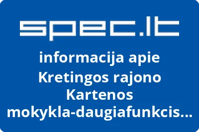 Kretingos rajono Kartenos mokykla-daugiafunkcis centras