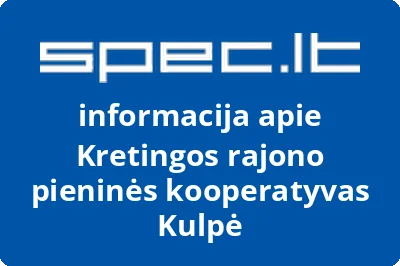 Kretingos rajono pieninės kooperatyvas Kulpė