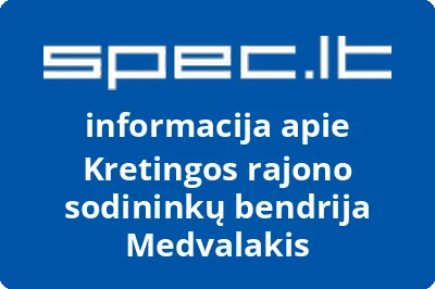 Kretingos rajono sodininkų bendrija Medvalakis