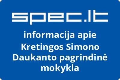 Kretingos Simono Daukanto pagrindinė mokykla