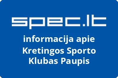 Kretingos Sporto Klubas Paupis