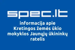 Kretingos žemės ūkio mokyklos Jaunųjų ūkininkų ratelis | spec.lt