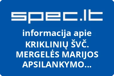 KRIKLINIŲ ŠVČ. MERGELĖS MARIJOS APSILANKYMO BAŽNYČIA