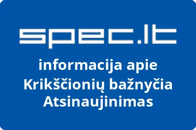 Krikščionių bažnyčia Atsinaujinimas