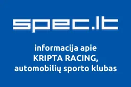 KRIPTA RACING, automobilių sporto klubas