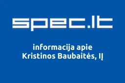 Kristinos Baubaitės, IĮ | spec.lt