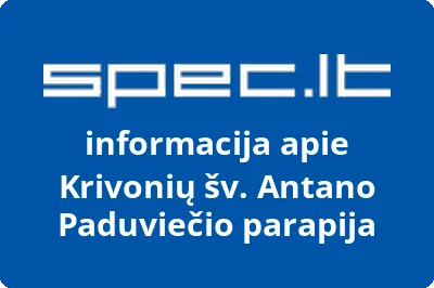 Krivonių šv. Antano Paduviečio parapija
