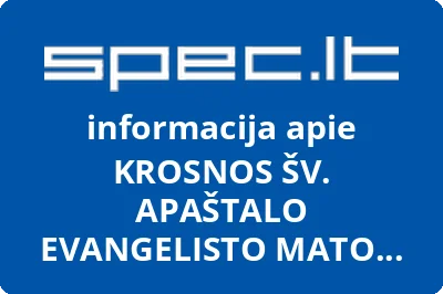 Krosnos Šv. apašt. evang. Mato parapija