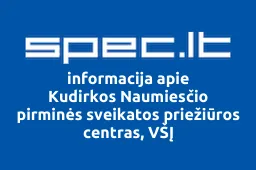 Kudirkos Naumiesčio pirminės sveikatos priežiūros centras, VŠĮ iliustracija