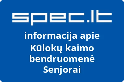 Kūlokų kaimo bendruomenė Senjorai