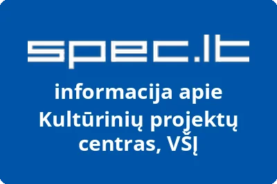 Kultūrinių projektų centras, VŠĮ