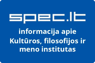 Kultūros, filosofijos ir meno institutas
