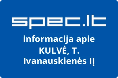 KULVĖ, T. Ivanauskienės, IĮ