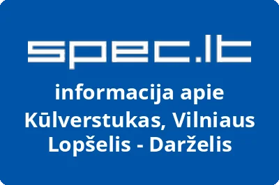 Kūlverstukas, Vilniaus Lopšelis - Darželis
