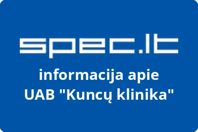 Kuncų klinika, UAB | spec.lt