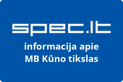 Kūno tikslas, MB | spec.lt