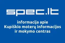 Kupiškio moterų informacijos ir mokymo centras | spec.lt