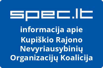 Kupiškio Rajono Nevyriausybinių Organizacijų Koalicija