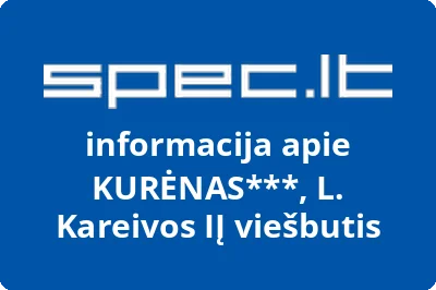 KURĖNAS***, L. Kareivos IĮ viešbutis