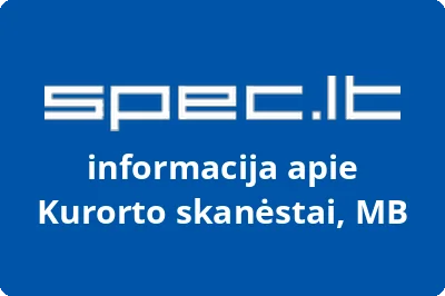 Kurorto skanėstai, MB | spec.lt