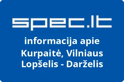 Kurpaitė, Vilniaus Lopšelis - Darželis