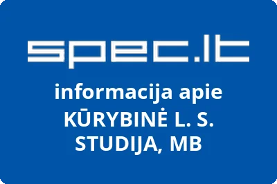 KŪRYBINĖ L. S. STUDIJA, MB | spec.lt
