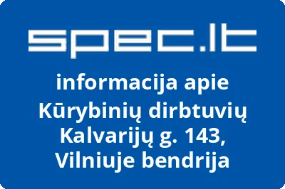Kūrybinių dirbtuvių Kalvarijų g. 143, Vilniuje bendrija