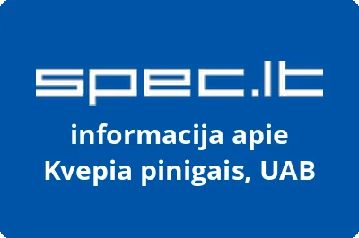 Kvepia pinigais, UAB | spec.lt