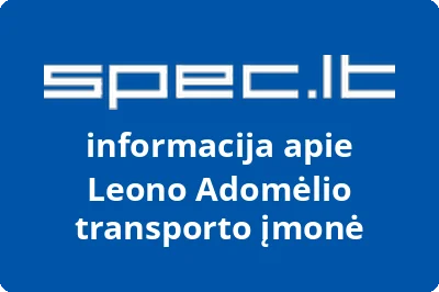 Leono Adomėlio transporto įmonė