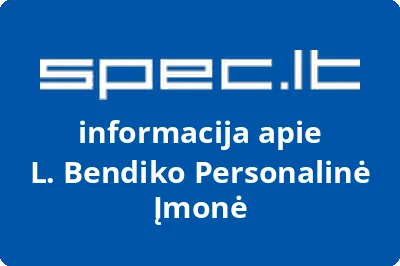 L. Bendiko Personalinė Įmonė