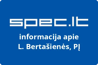 L. Bertašienės, PĮ | spec.lt