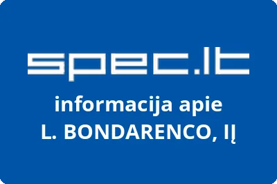 L. BONDARENCO, IĮ
