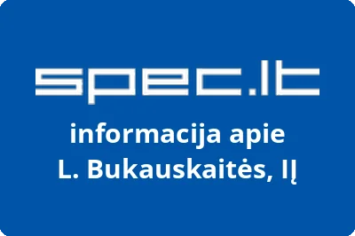 L. Bukauskaitės, IĮ