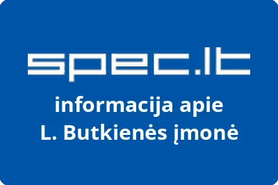 L. Butkienės įmonė | spec.lt
