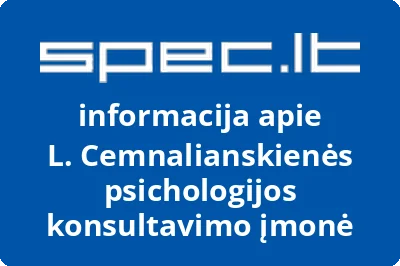 L. Cemnalianskienės psichologijos konsultavimo įmonė