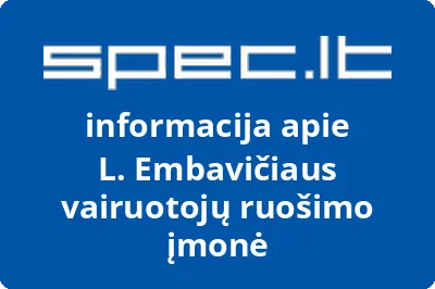 L. Embavičiaus vairuotojų ruošimo įmonė