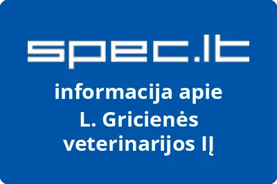 Vet. gyd. L. Gricienės paslaugų įmonė