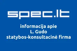 L. Gudo statybos-konsultacinė firma | spec.lt