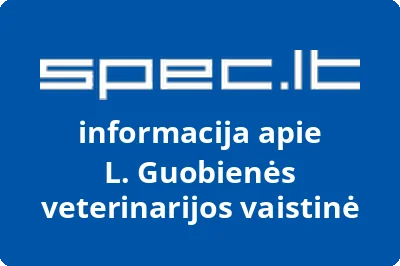 Guobienės veterinarinė vaistinė