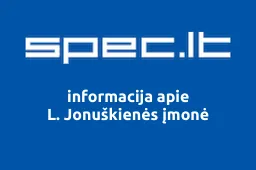 L. Jonuškienės įmonė | spec.lt