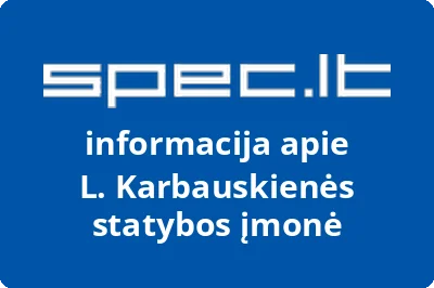 L. Karbauskienės statybos įmonė