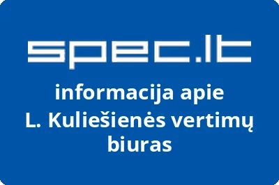 L. Kuliešienės vertimų biuras