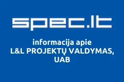 L&L PROJEKTŲ VALDYMAS, UAB iliustracija