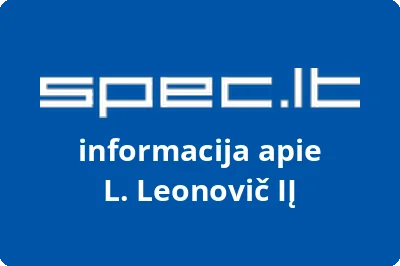 L. Leonovič, IĮ