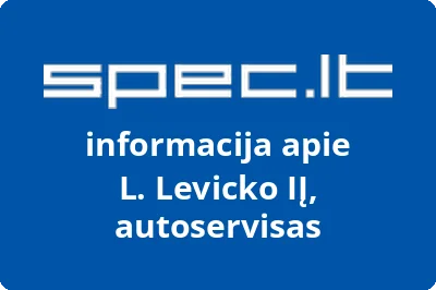 L. Levicko IĮ, autoservisas