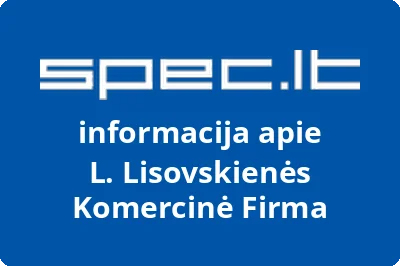 L. Lisovskienės Komercinė Firma