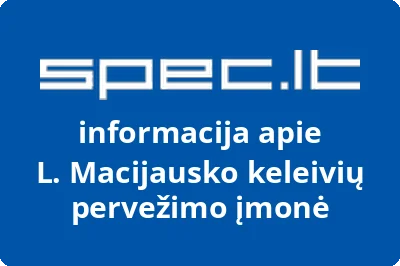 L. Macijausko keleivių pervežimo įmonė
