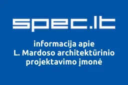 L. Mardoso architektūrinio projektavimo įmonė | spec.lt