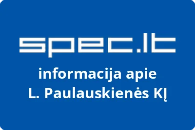 L. Paulauskienės KĮ